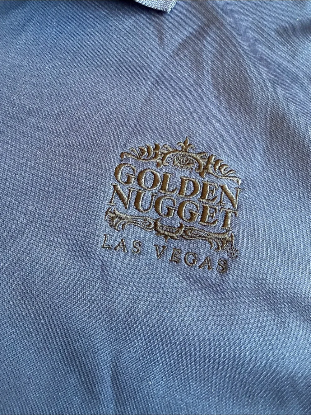 The Golden Nugget Men’s Small Nike Golf Polo Shirt New Las Vegas Dri-fit NWT